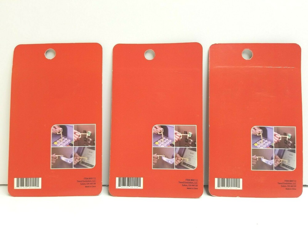 3 Touch Free Travel Tool Germ Avoidance Open Doors Push Buttons Touchscreens NEW