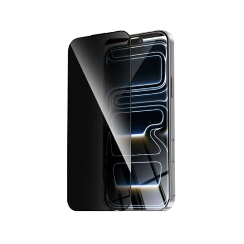 MOCOLL 2 Pack iPhone Screen Protector, privacy screen protector Ultra-Clear 17