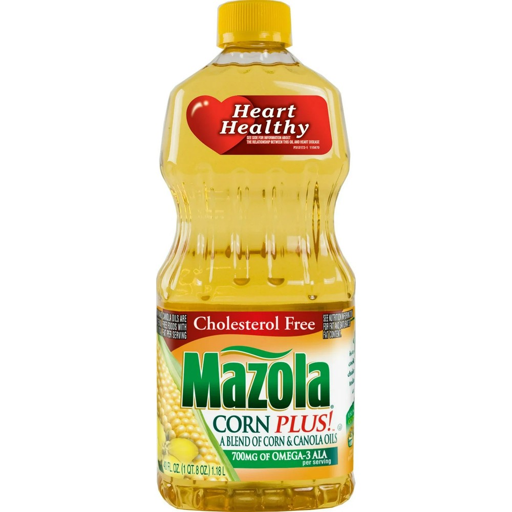 Mazola Corn Oil Plus, 40 fl oz