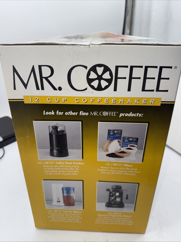 Mr. Coffee 12 Cup Coffee Maker Black