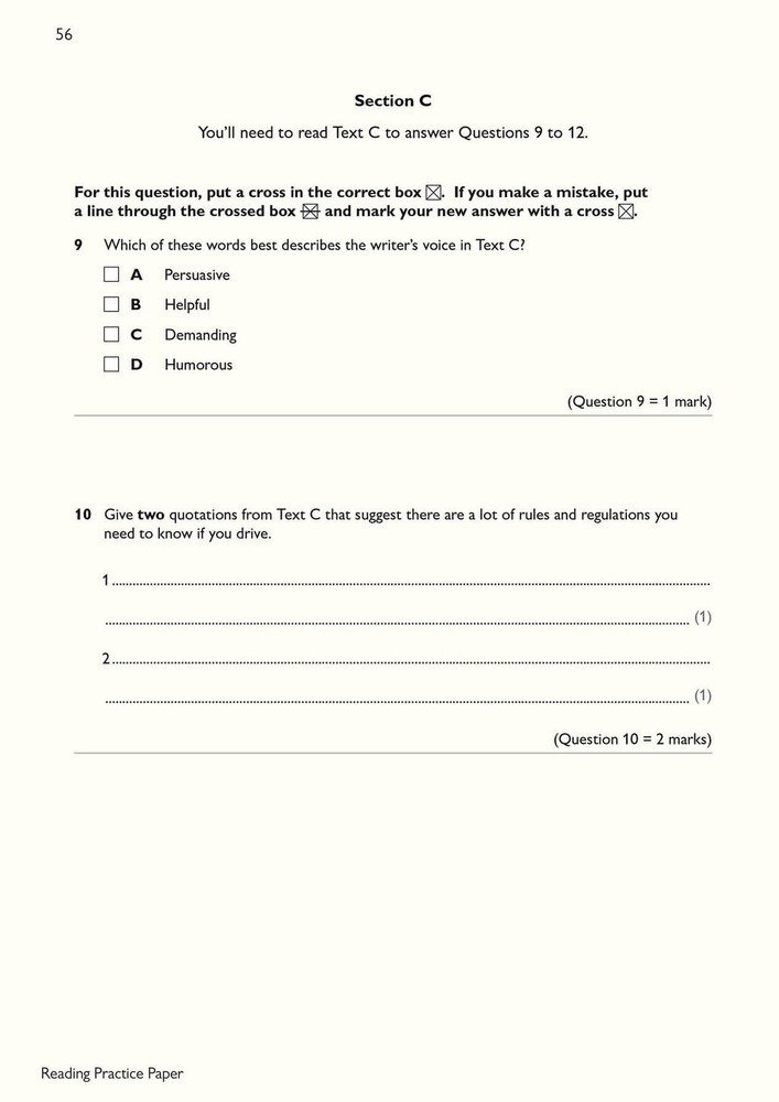 Functional Skills English: Edexcel Level 2 - Study & Test Practice