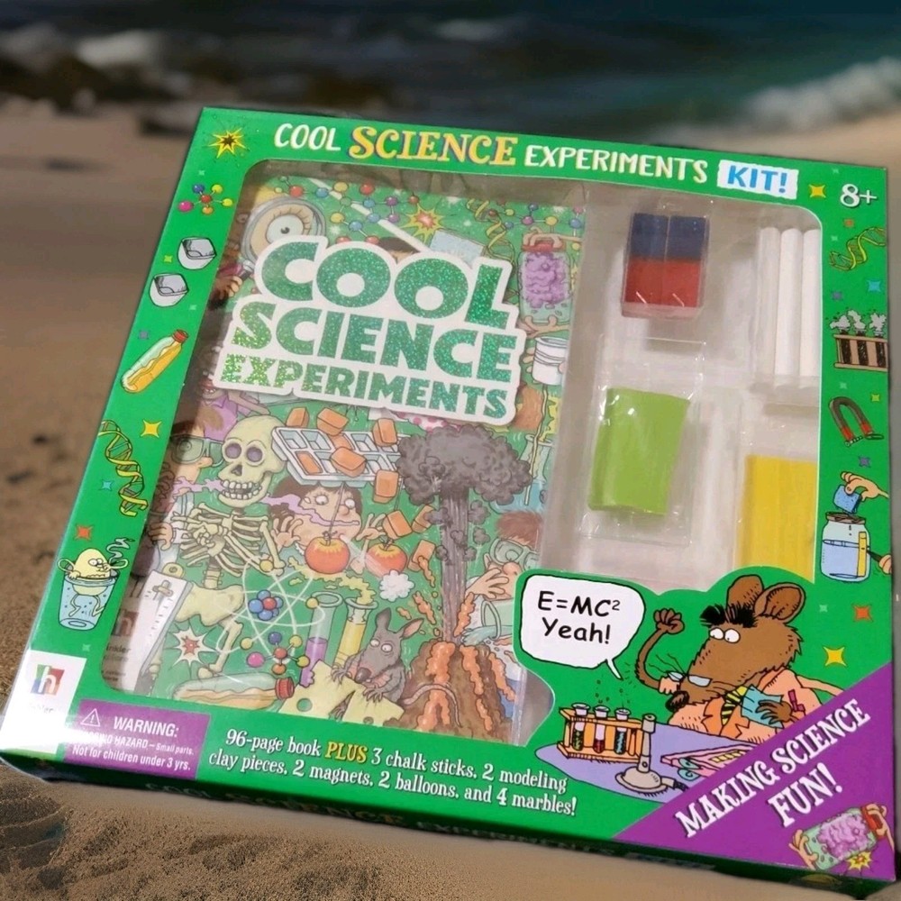 Cool Science Experiments, Cool Kit Great Gift. Ages 8+