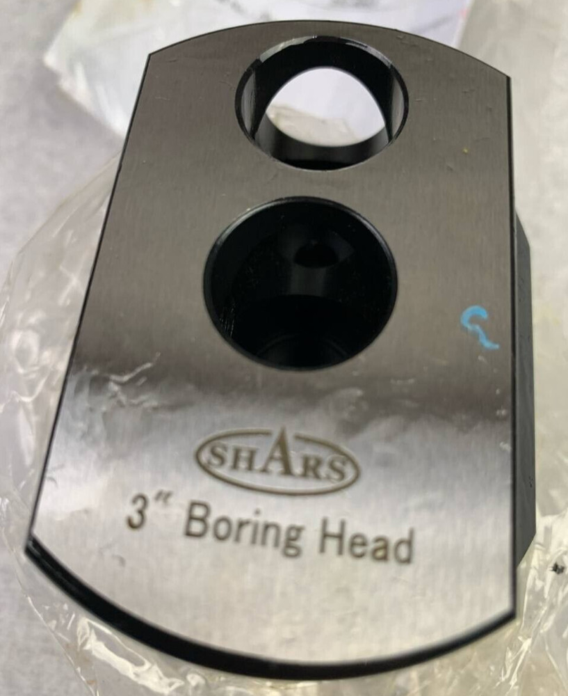 Shars Precision 3" Boring Head 0.001 Radius 1-1/2"-18 Thread W/Certificate P