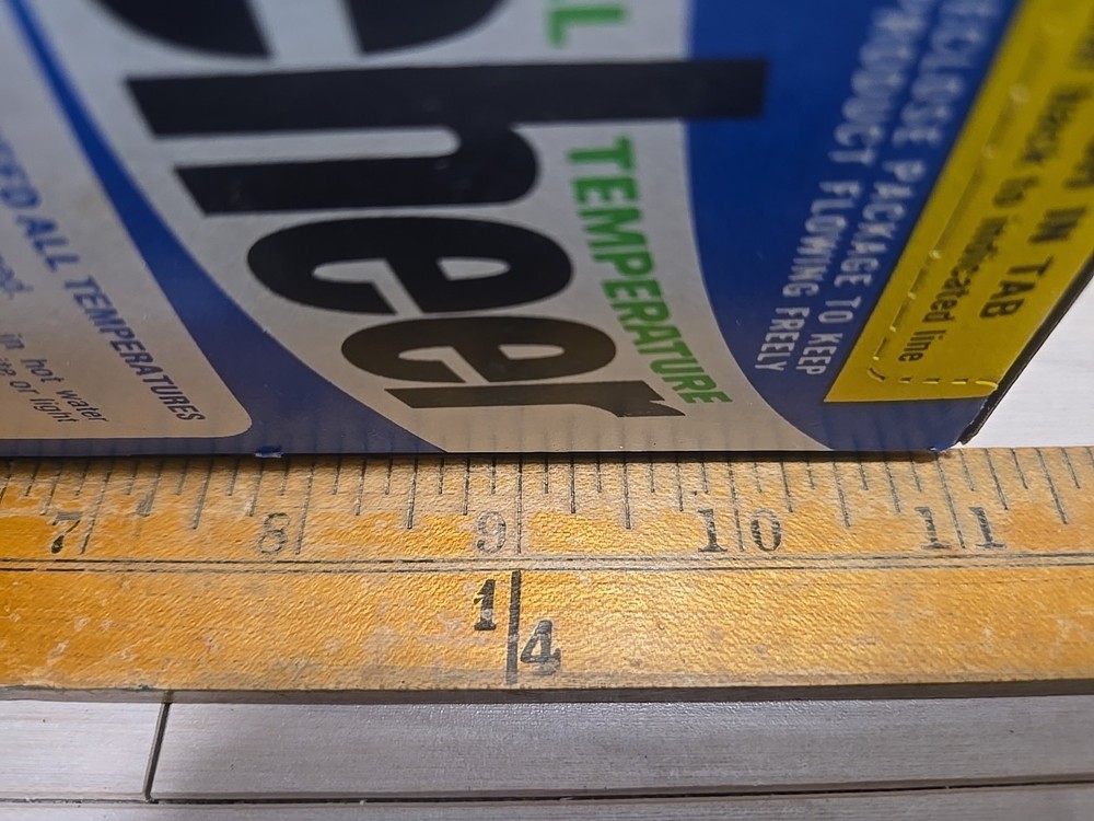 Vintage Cheer All Temperature Detergent NOS