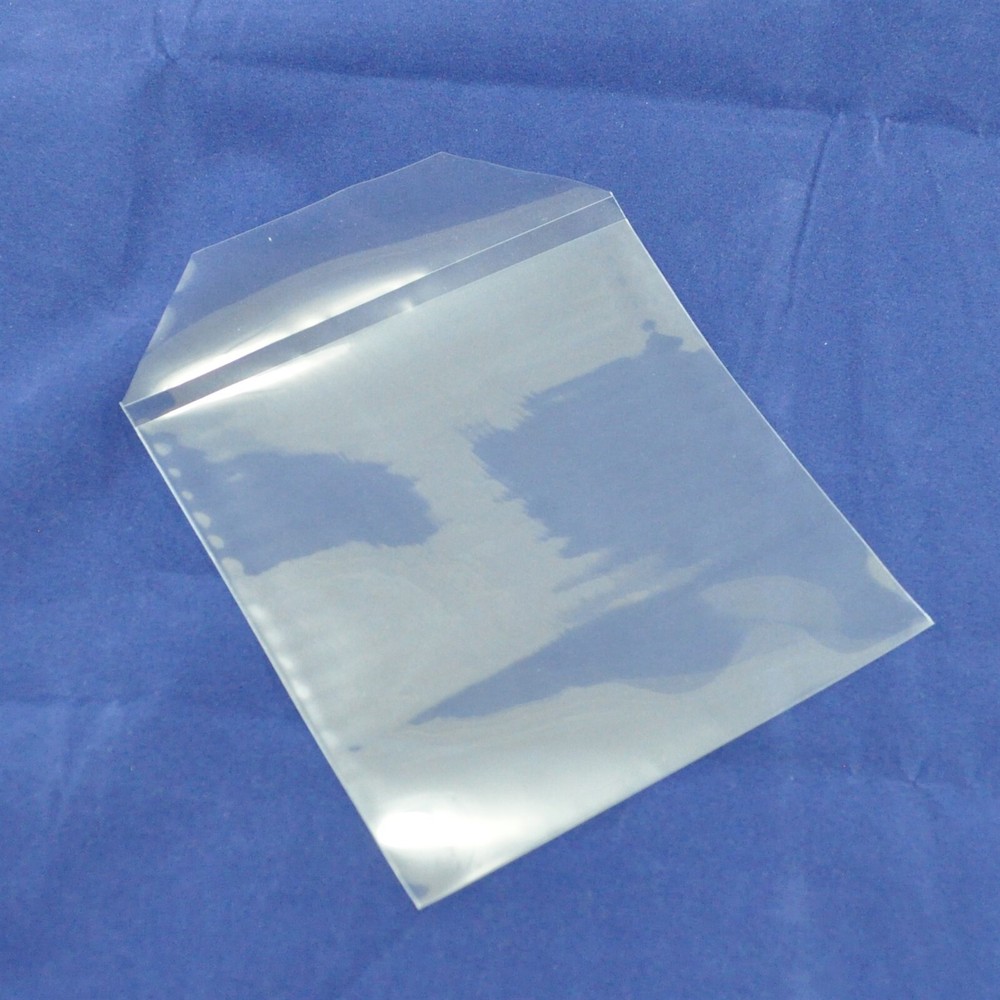 2000 Premium Thick CD DVD CPP Clear Plastic Sleeve Bag Envelope Flap 100 Micron