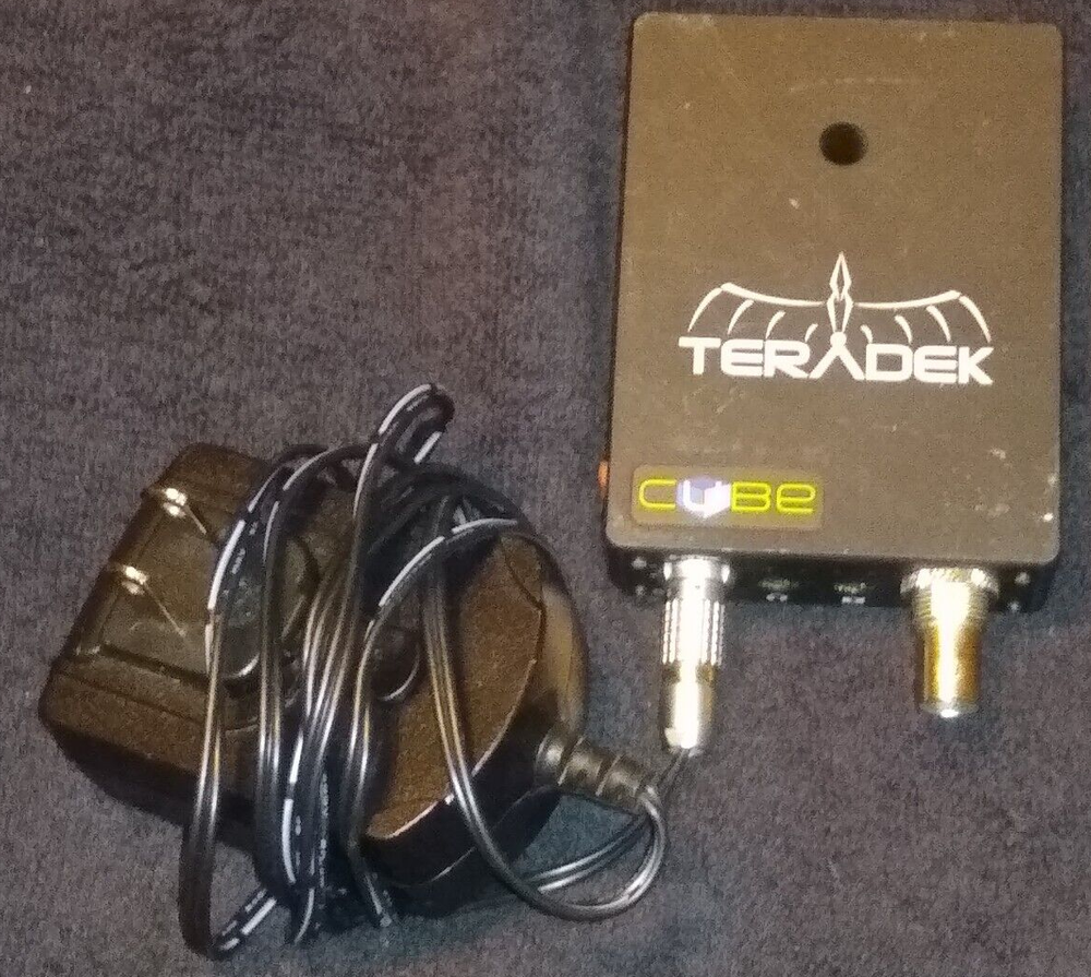 Teradek Cube-105 TX Encoder w/ Power Supply(READ)-UNTESTED