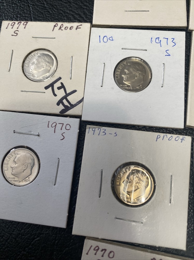 26 Copper Nickel Proof Roosevelt Dimes