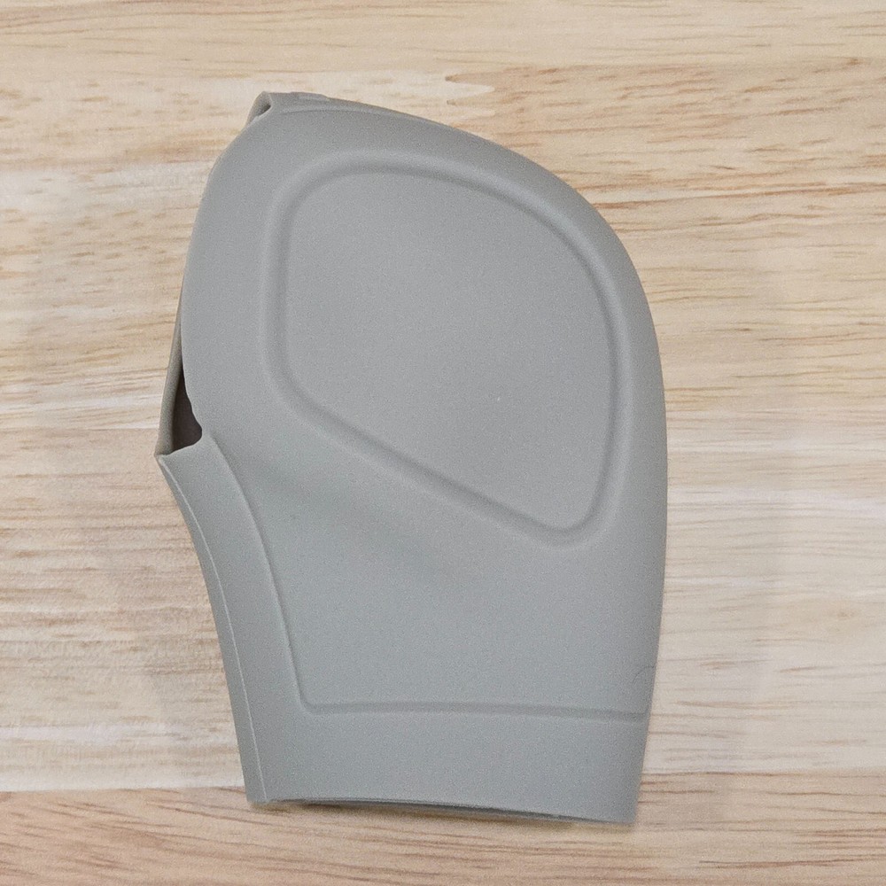 Silicone Automatic Gear Shift Knob Cover Protector Light Grey "Greige"