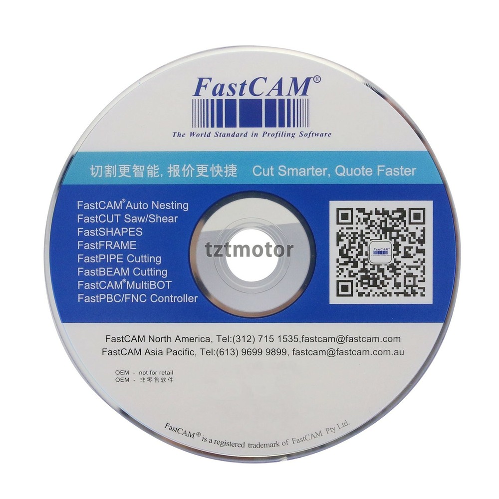 Fastcam Nesting Software Professional version for CNC Plasma Cutting Machine #OM