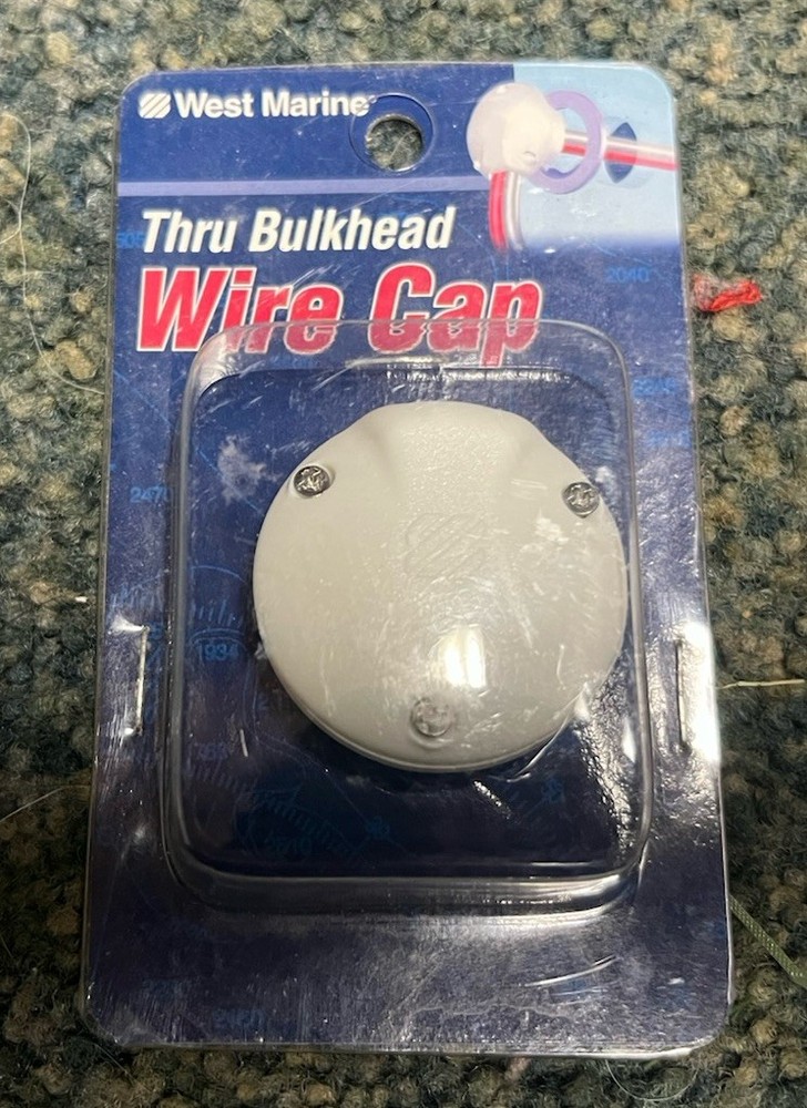 West Marine Thru Bulk Head Wire Cap