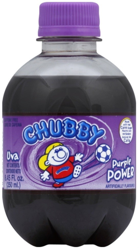 Chubby Soda 6 Different Flavors