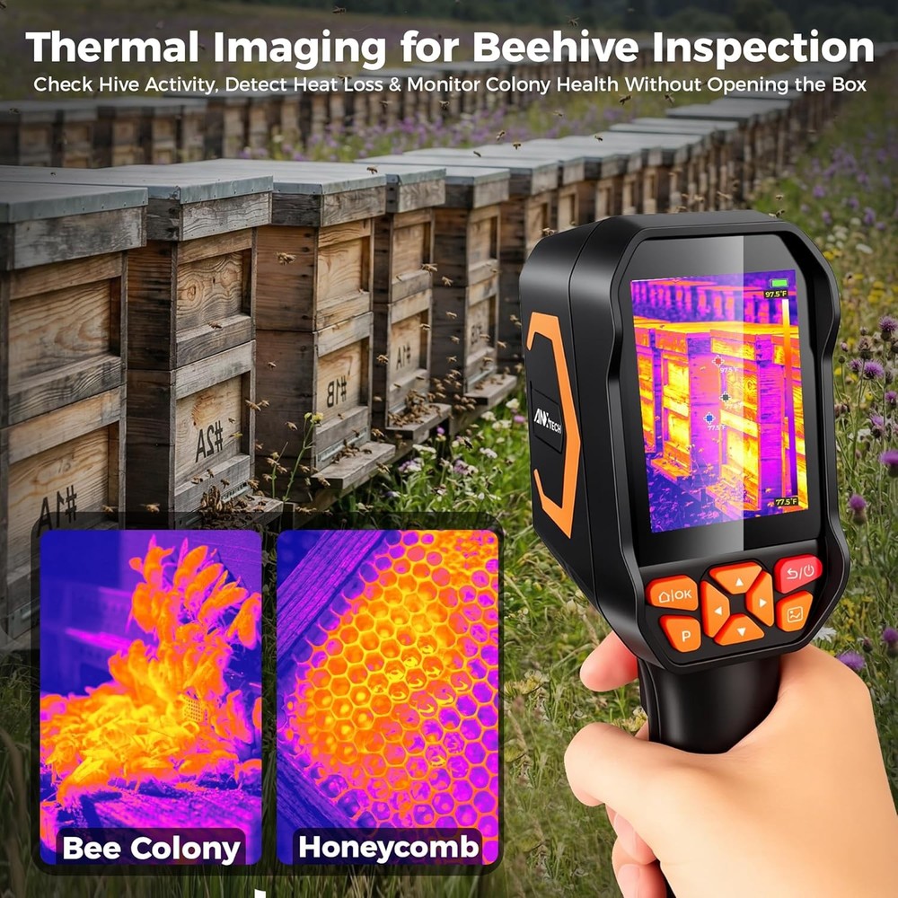 ANXTECH Handheld Thermal Camera TISR Resolution 512*384 Dual Camera