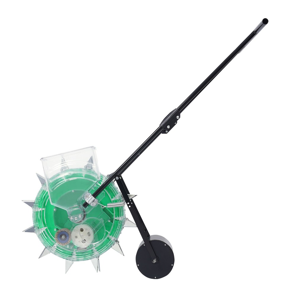 Hand Push Roller Seeder Manual Seeding Machine Soy Corn Carousel Seed Planter