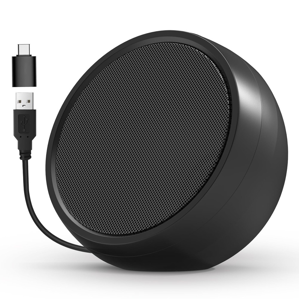 USB Computer Speaker for Laptop, External Speakers for Desktop Computer with ...