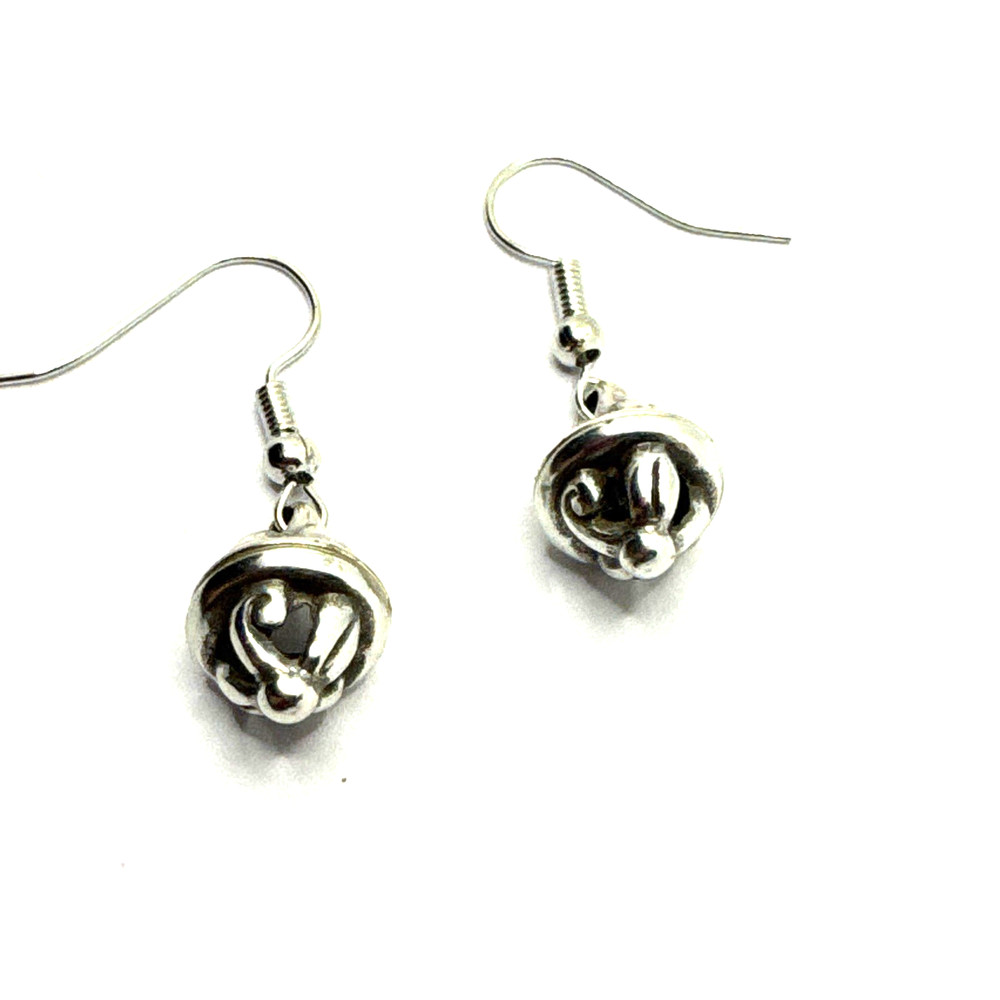 Brighton Silver Caged Beads Versatile Custom Earrings