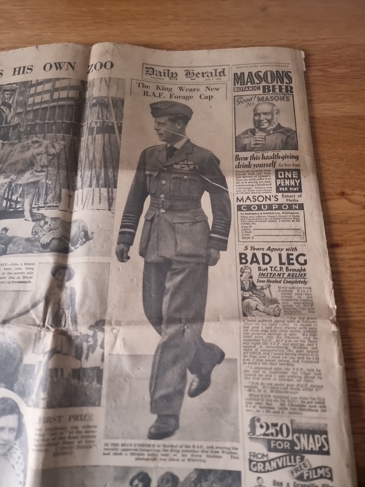 Daily Herald 09/07/1936