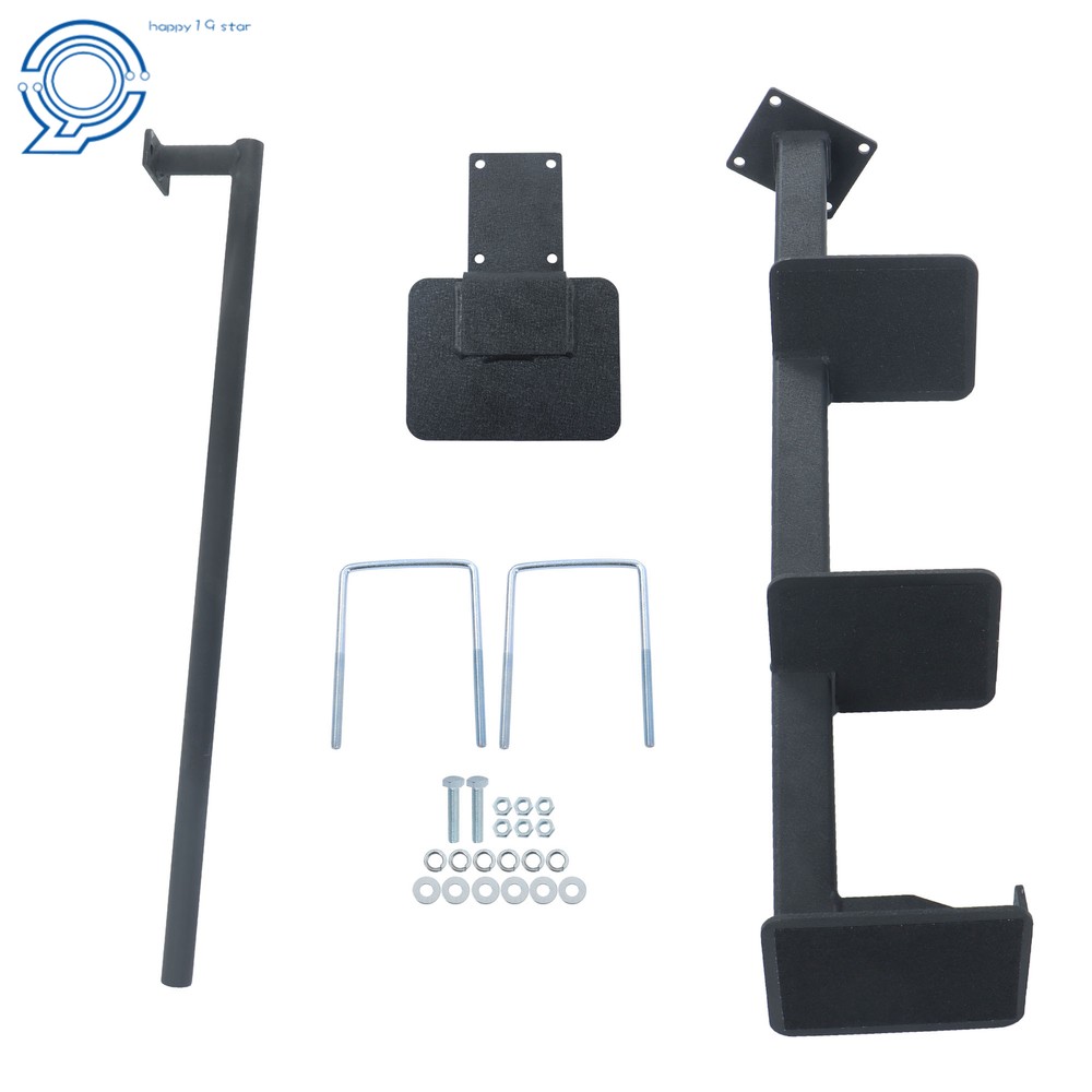 3 Step Boat Trailer Steps,Heavy Duty Boat Steps with Handle New