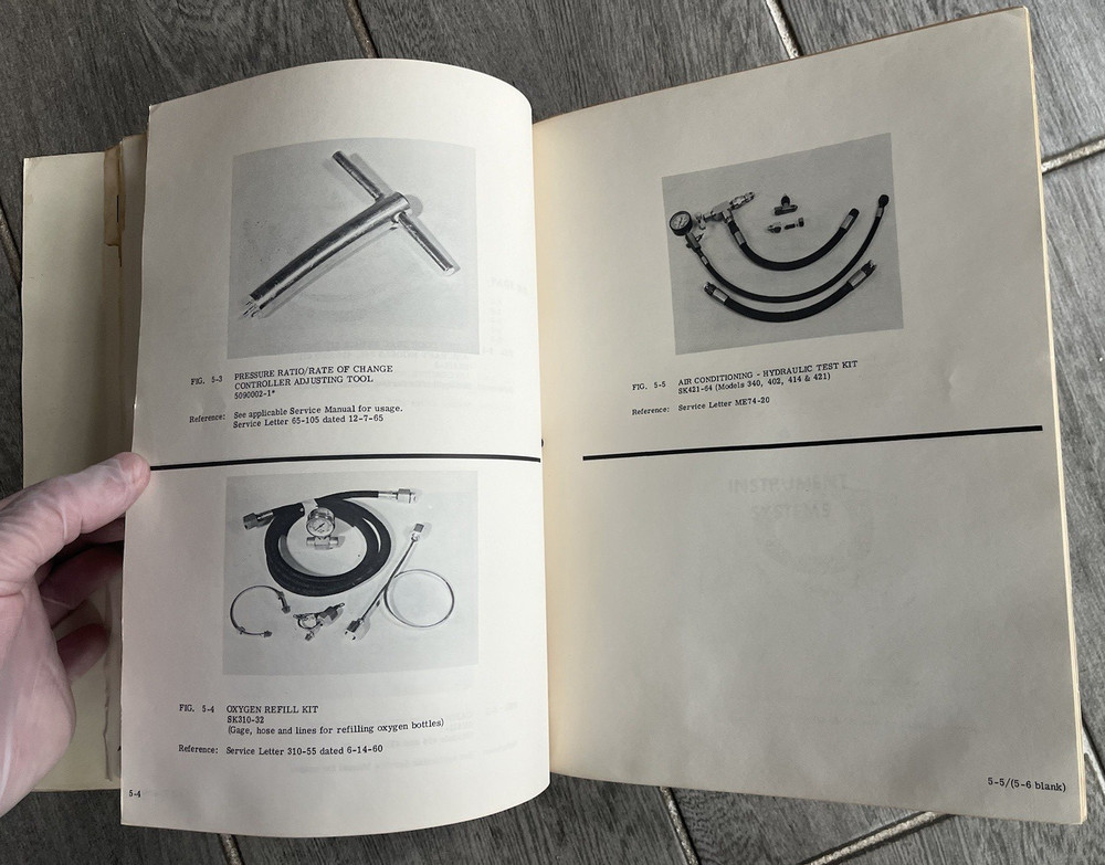 Aviation Cessna Special Tools & Support Equipment Catalog 1976 Original