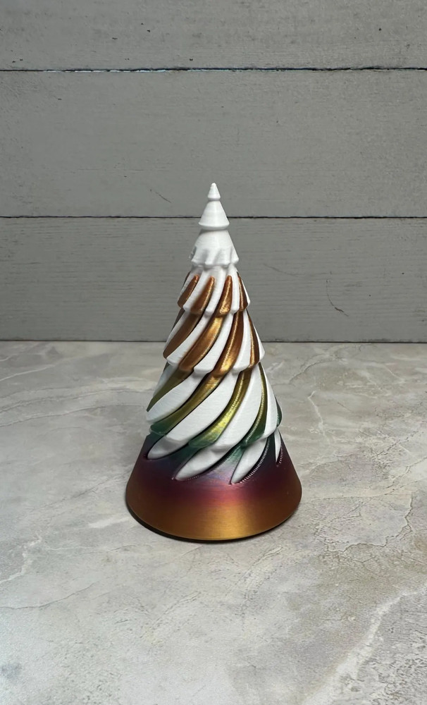 3D Printed Christmas Tree Fidget Toy