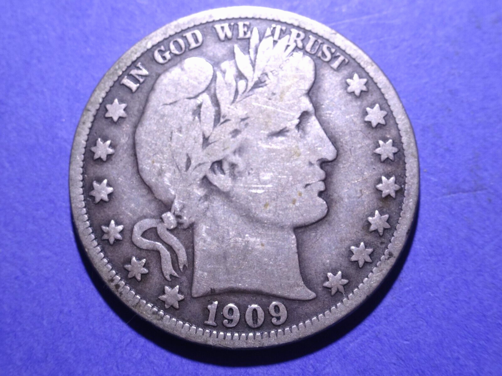 1909 Barber Half Fine