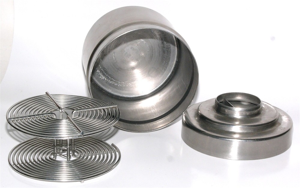 Nikor SS Developing Tank W/ 35mm Spool Missing Cap