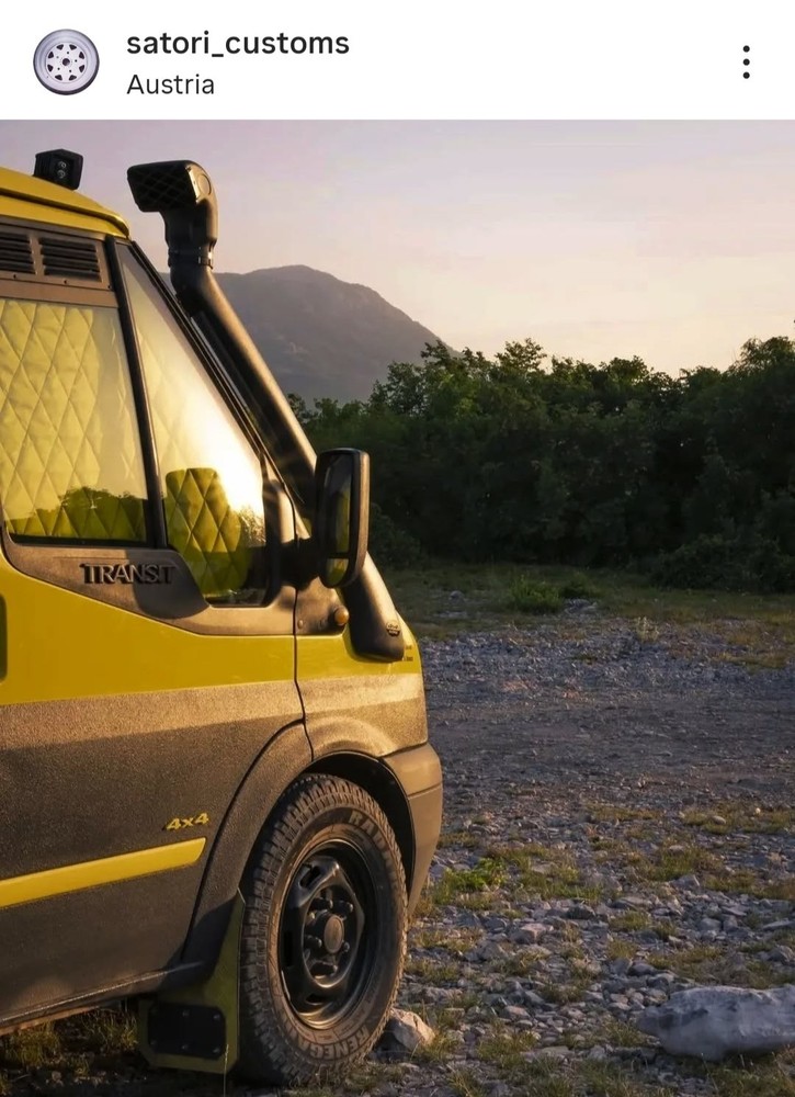 Ford Transit MK7 Snorkel Air Intake