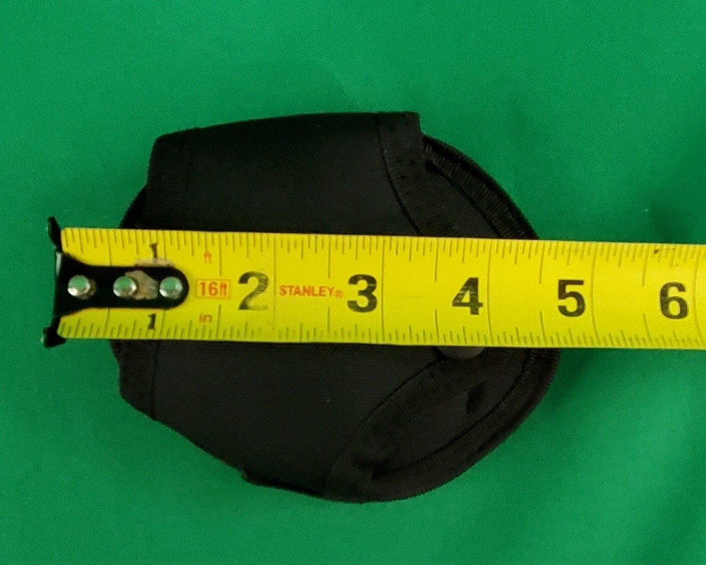 Tactical Handcuff Case Nylon Open Top Handcuff Holder Pouch Chain Hinged Cuff US