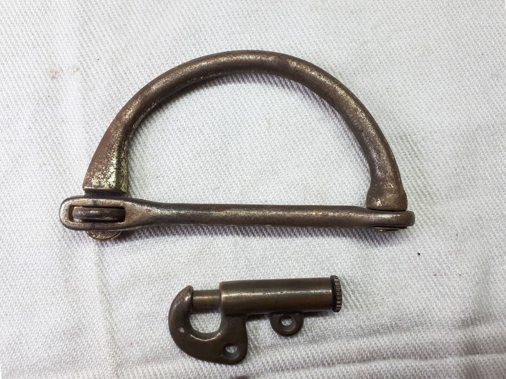 Vintage WWII Duffel Bag Hasp | Handle Germany