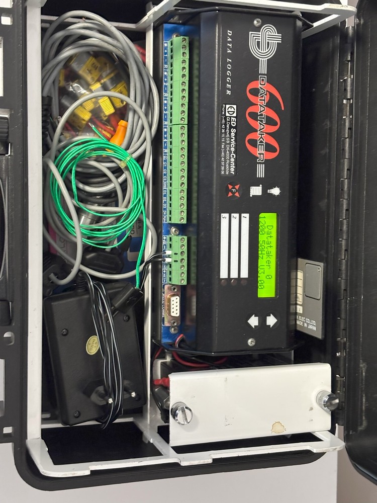 Datataker 600 Data Logger VIBRATION, PRESSURE AND TEMPERATURE SURVEY SYSTEM