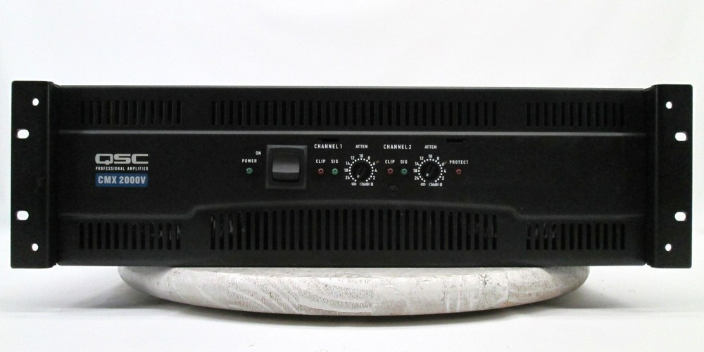 QSC CMX 2000V Flex-Use Professional Power Amplifier 2-Ch 2000W /CH @ 4-Ohms