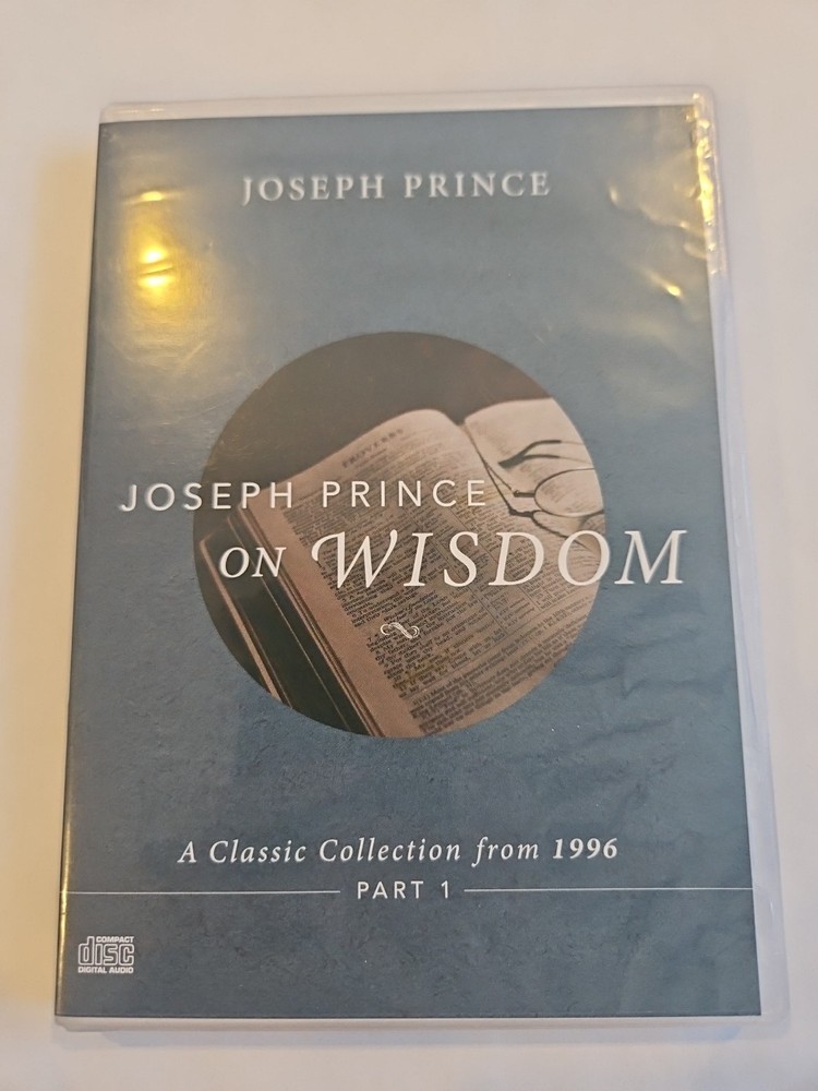 Joseph Prince On Wisdom - 3 CD set!