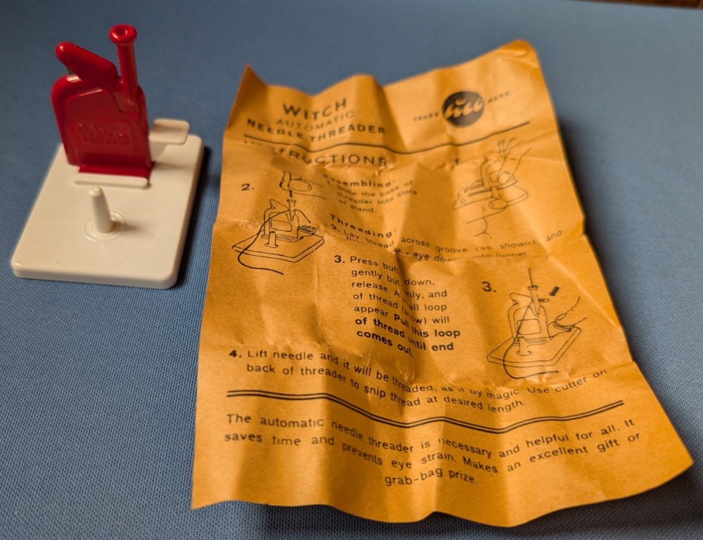 WITCH Automatic Needle Threader vintage