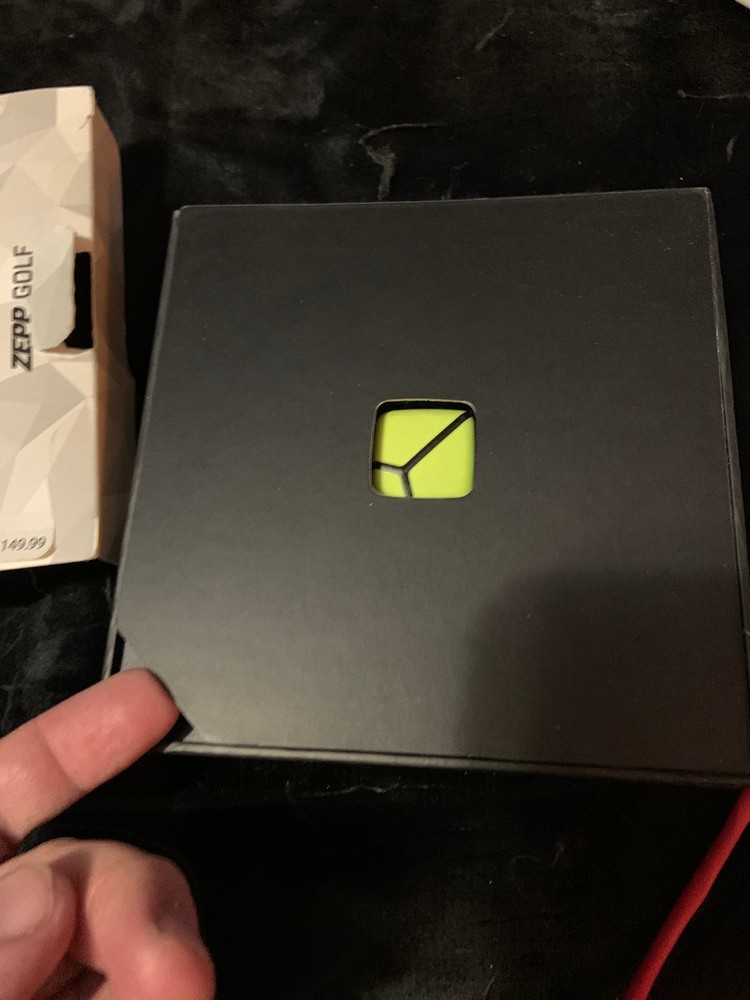 Zepp Golf 1st Gen Swing Analyzer Full Kit Box Sensor Mount Charger