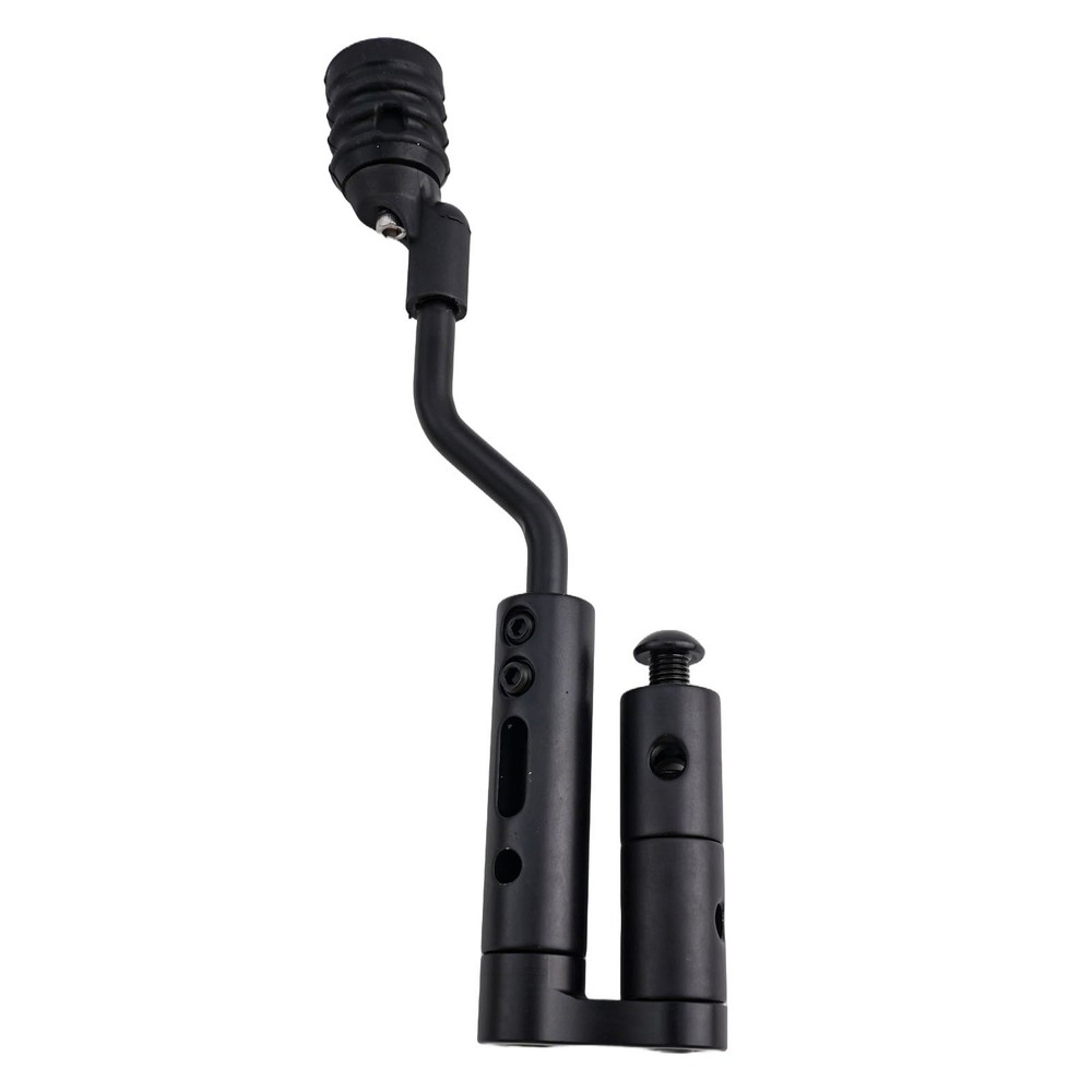 Adjustable Front and Rear Mount Bow String Suppressor for Enhanced Control