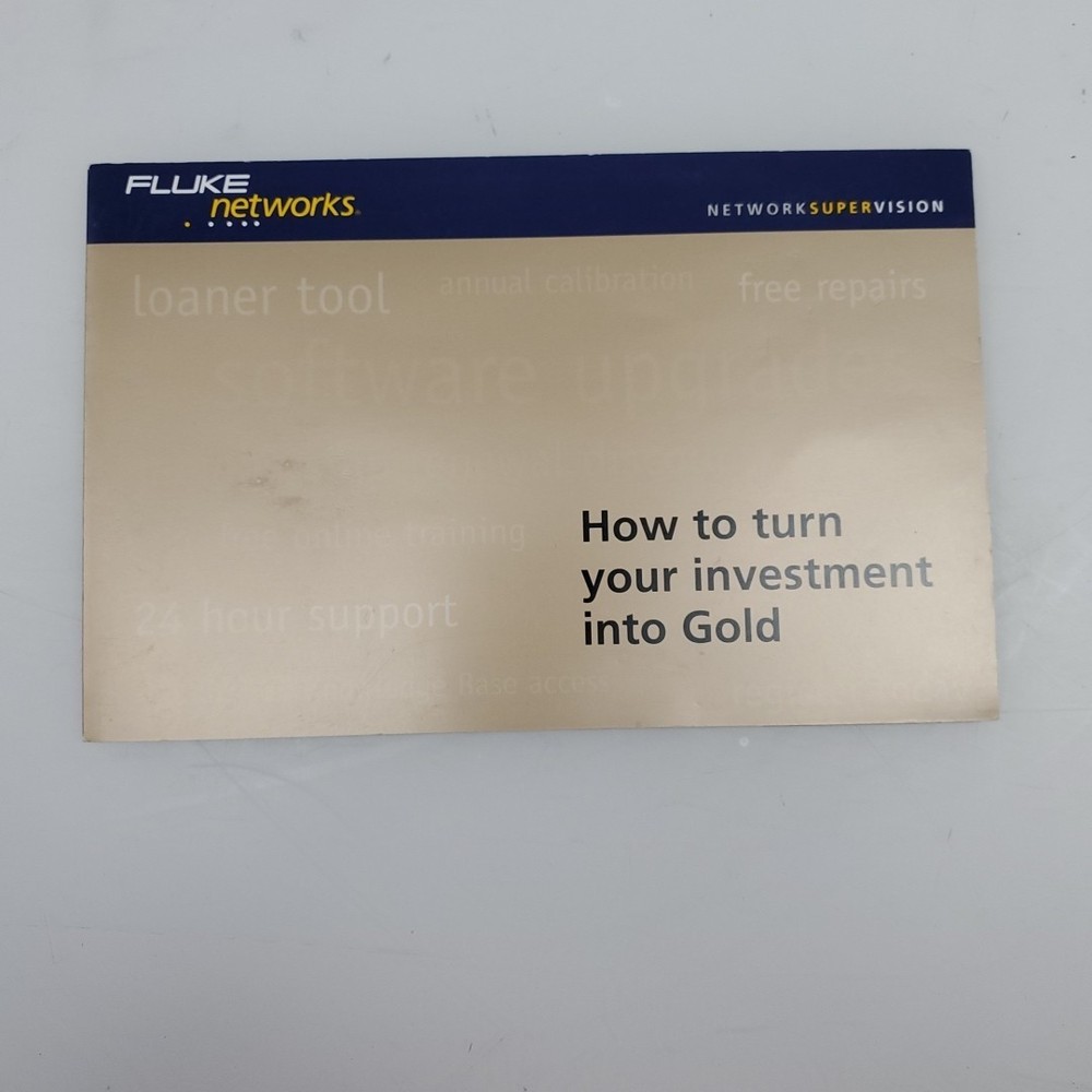 Fluke Networks EtherScope Series II Network Assistant with Case & Accessories