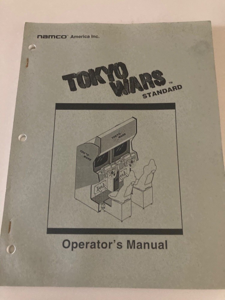 Tokyo Wars Arcade Manual