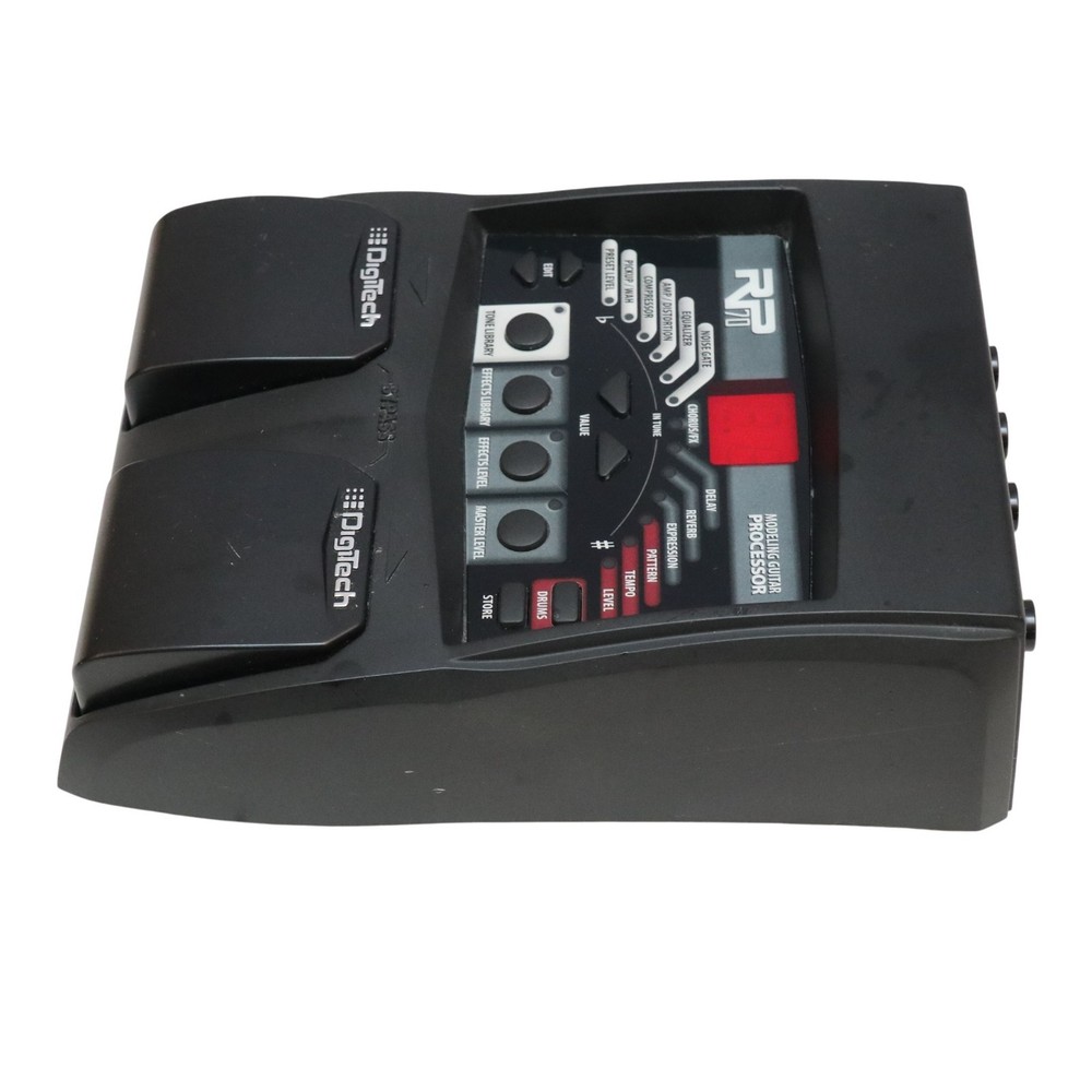 Digitech RP70 Modeling Guitar Processor with power supply