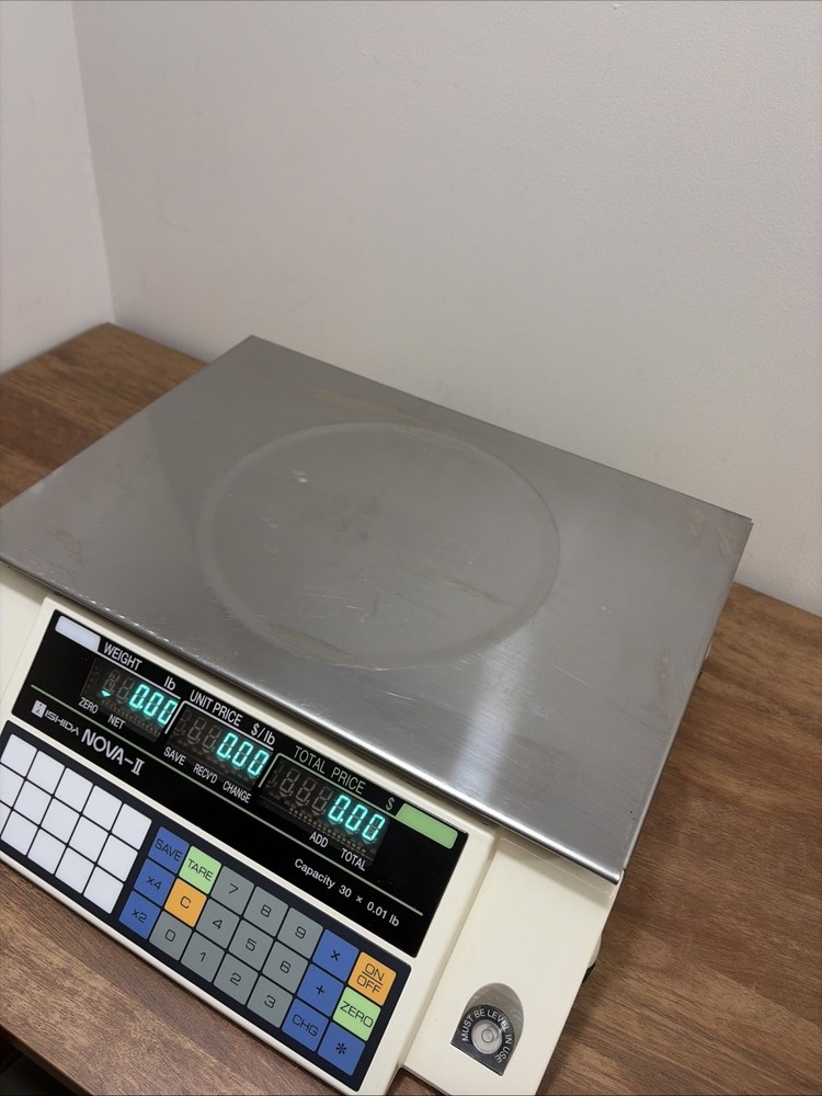 Ishida Counting Scale Nova-II Vintage Digital Scale