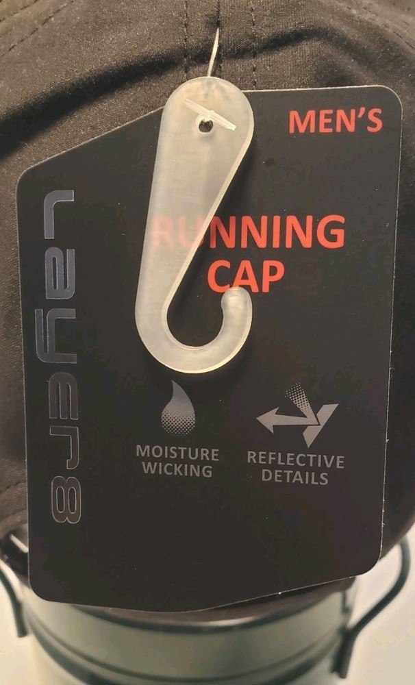 Layer 8 Black Running Cap New with Tags
