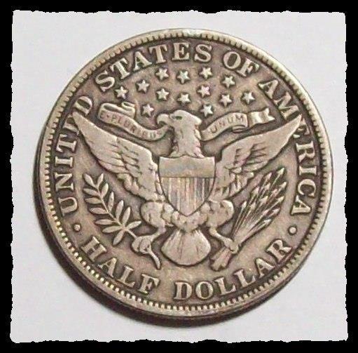 1906-P BARBER HALF DOLLAR Nice ORIGINAL VF #16D22