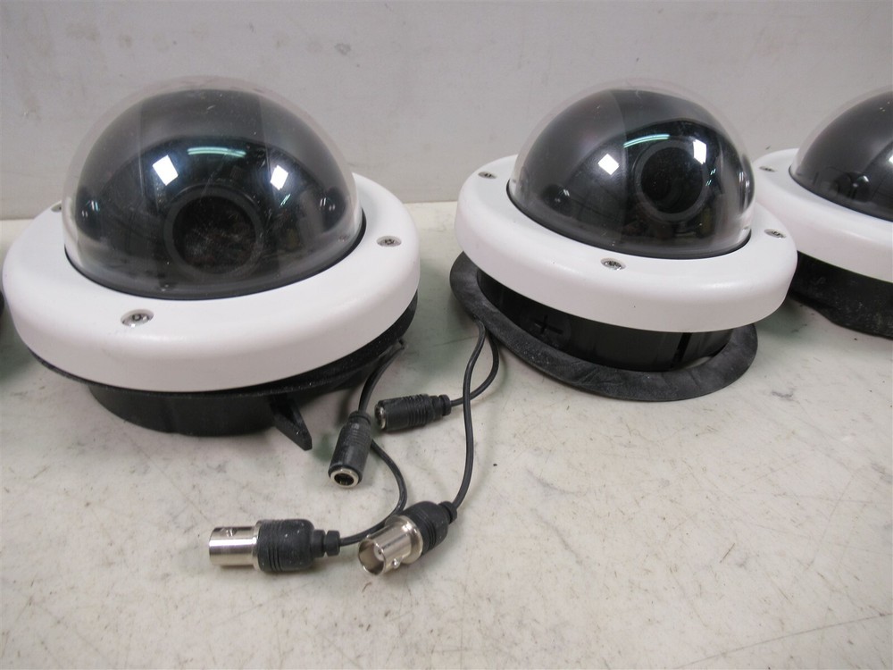 6 American Dynamics ADCDEH0309CN Color High Resolution Dome Security Cameras