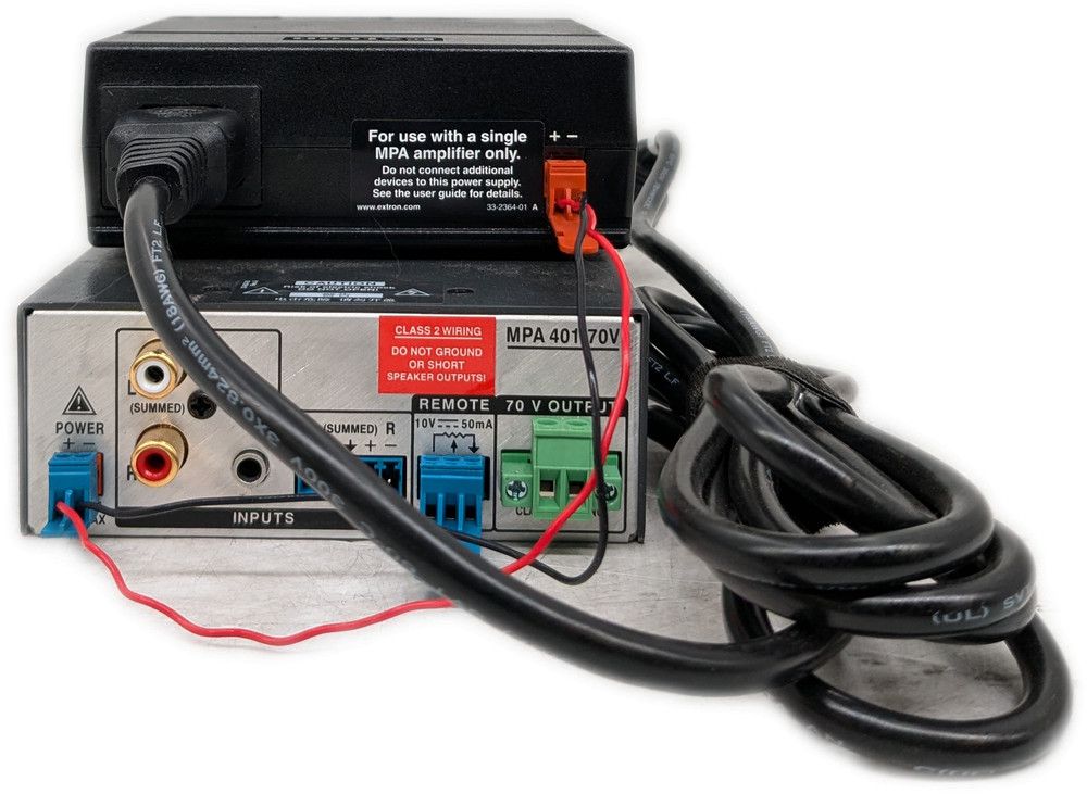 MPA 401 Mini Class D Power Amplifier 1-Channel Solid State 20dB Gain