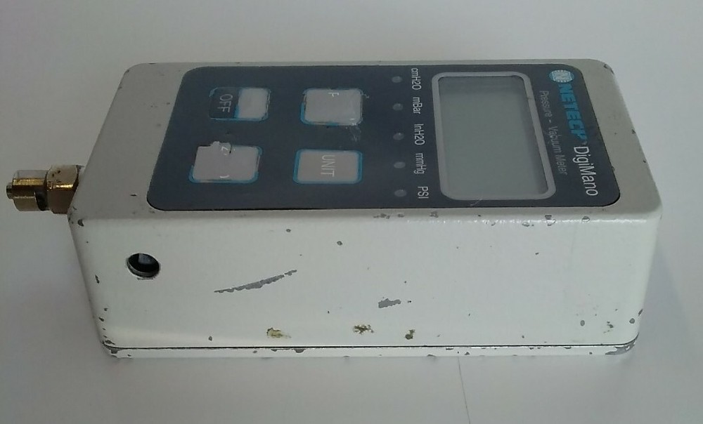 NETECH DigiMano Pressure- Vacuum Meter (Untested)