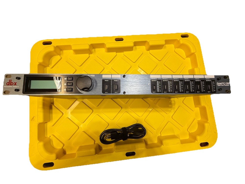 dbx ZonePRO 1260 Digital Zone Processor Rack-Mountable 6-Channel