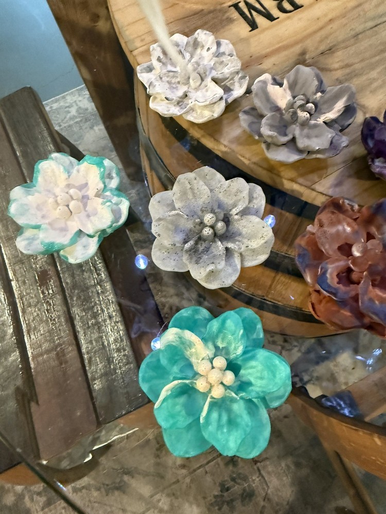 Stone Flower 3” X 3”