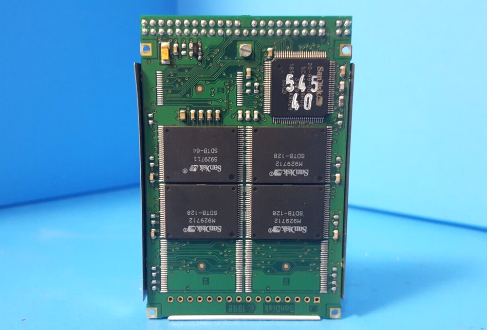 FLASHDRIVE, SDIB-40, SANDISK, MASS STORAGE SYSTEM, 40MB