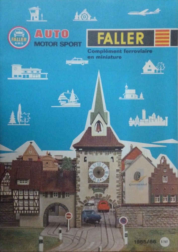 Faller 1965-1966 Model Railroad Catalog / 47 Pages