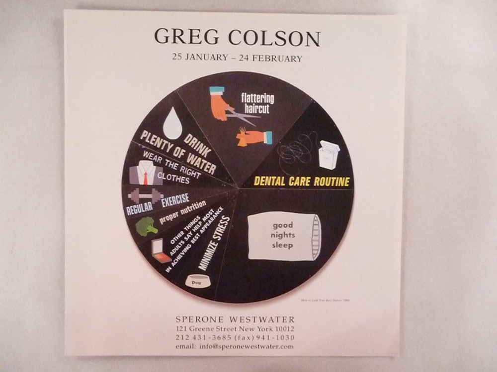 Greg Colson MAGAZINE AD - 2001