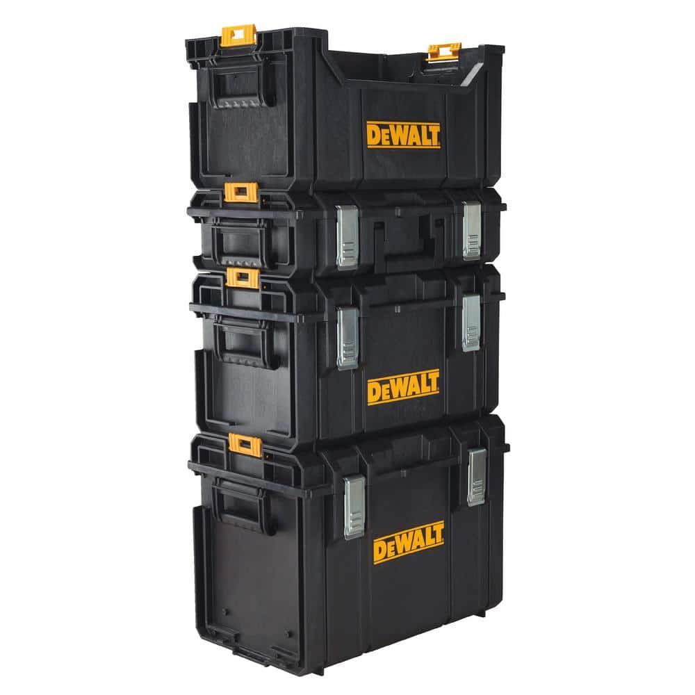 DEWALT DWST08205 ToughSystem 22" Tote Tool Box – Stackable, Heavy-Duty