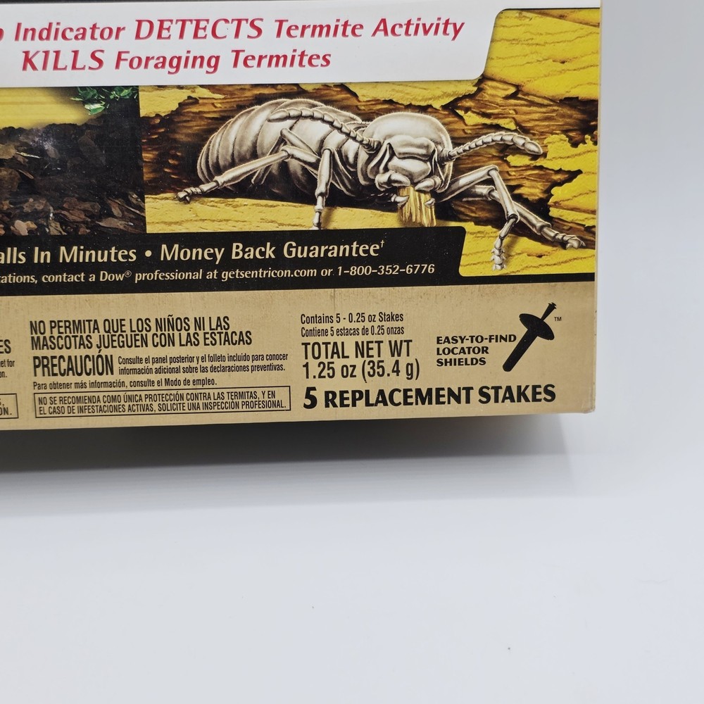 Terminate Termite Killing Stakes (5-Count) Trap Bait Insect Killer Bug Home Pest